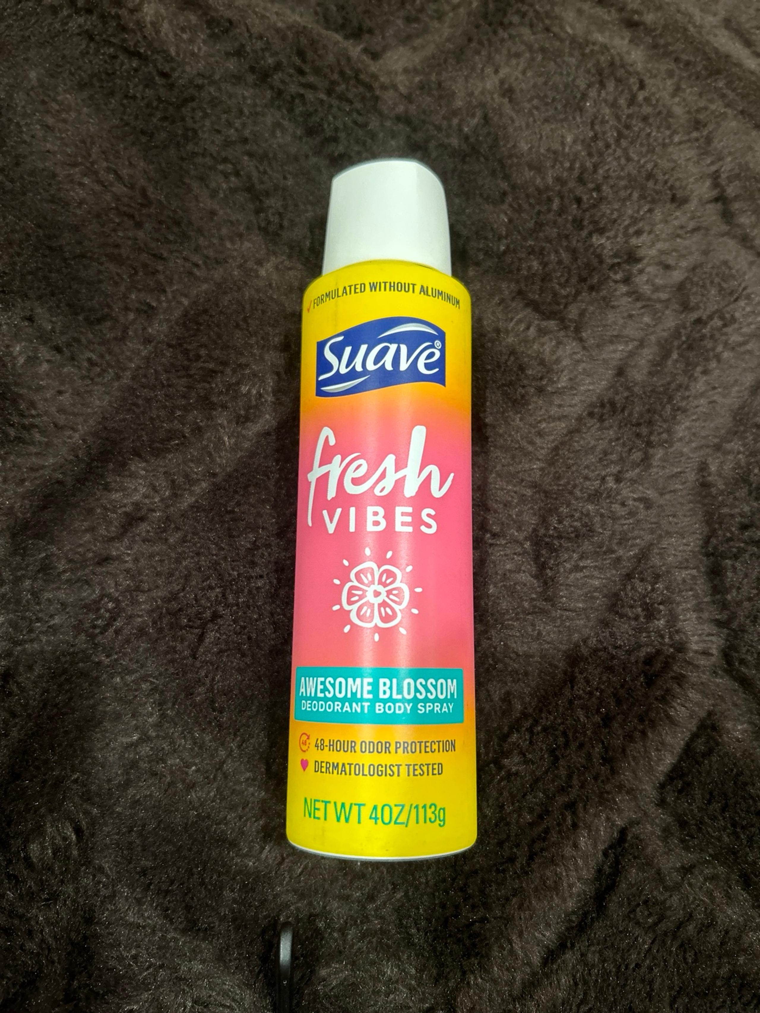 Suave awesome blossom deodorant body spray