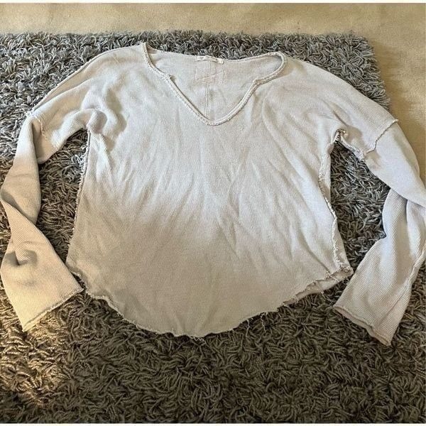 FREE PEOPLE We the Free’ Thermal Long Sleeve Top