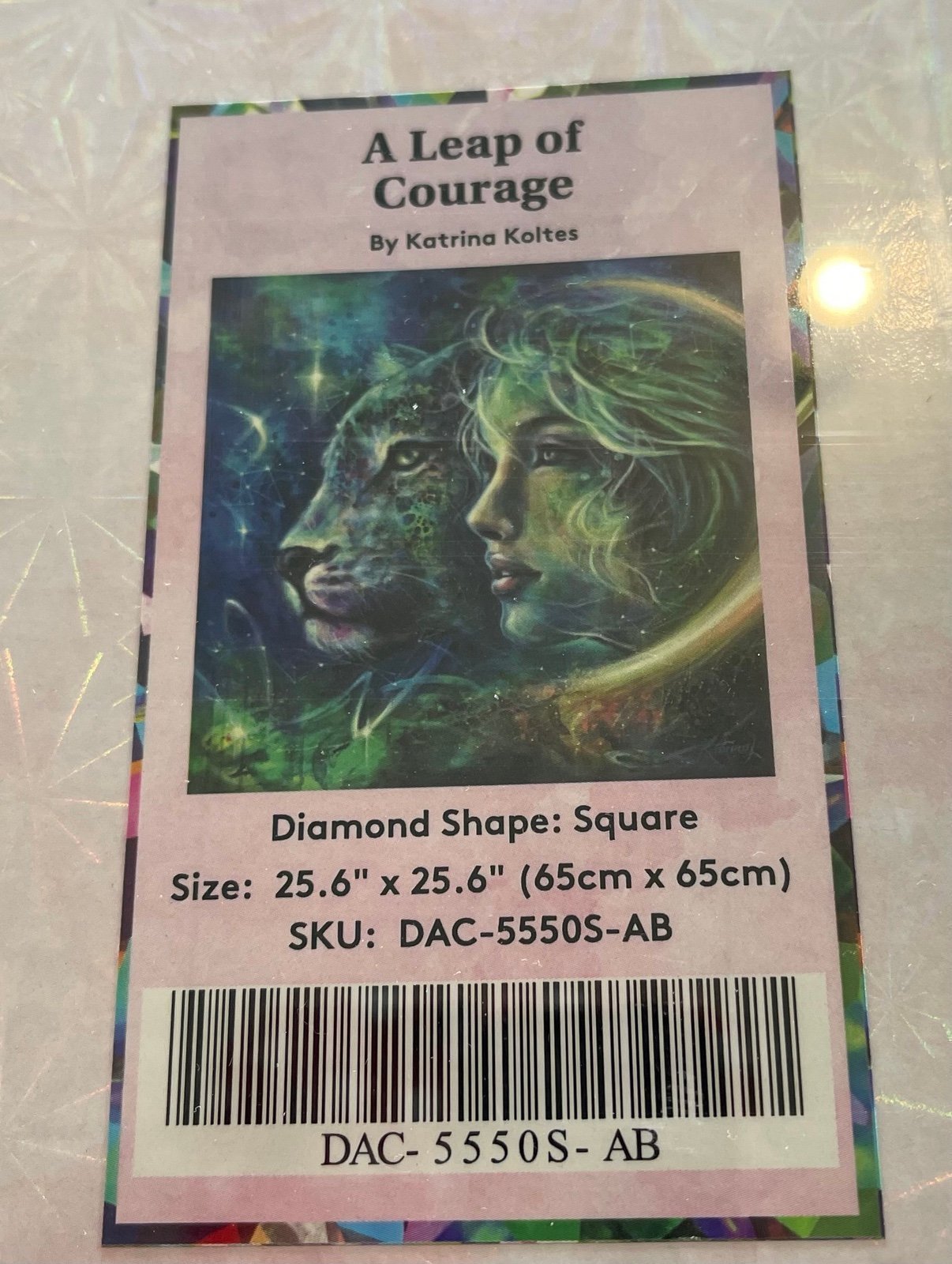 Diamond Art Club “A Leap of Courage” SQUARE