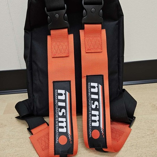 New Nismo Racing Red Harness Detachable Adjustable Shoulder Strap Backpack