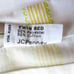 Vintage 70s JC Penny Twin Flat Sheet Yellow Orange Floral Percale Made in USA