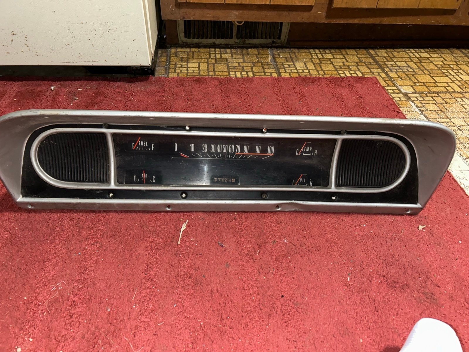 68-70 ford truck speedometer gauge cluster