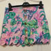 Lilly Pulitzer Colette Skort Mermaid In The Shade Size 0