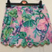 Lilly Pulitzer Colette Skort Mermaid In The Shade Size 0