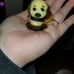 Needle felted mini bumble bee