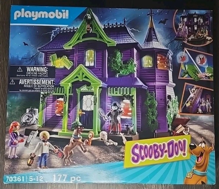 PLAYMOBIL Scooby-Doo Adventure in the Mystery Mansion (70361)