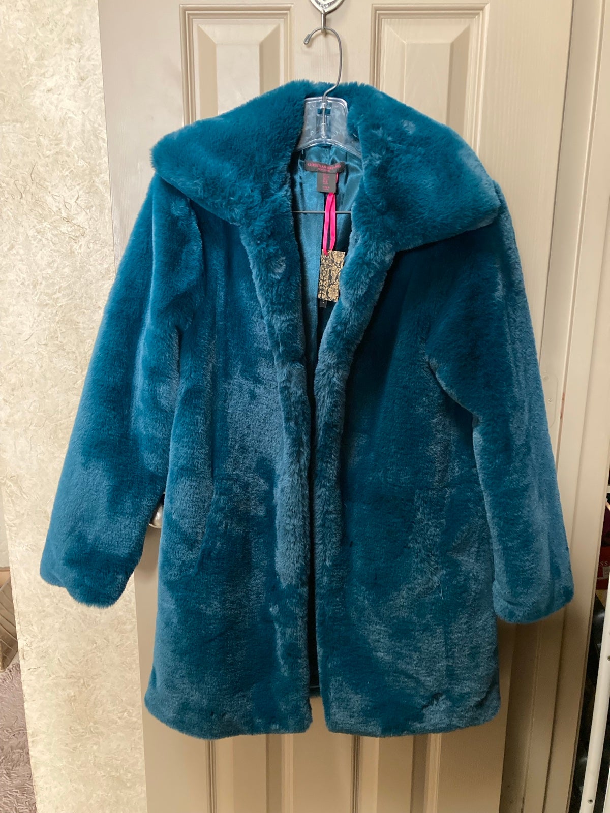 Christian store siriano coat