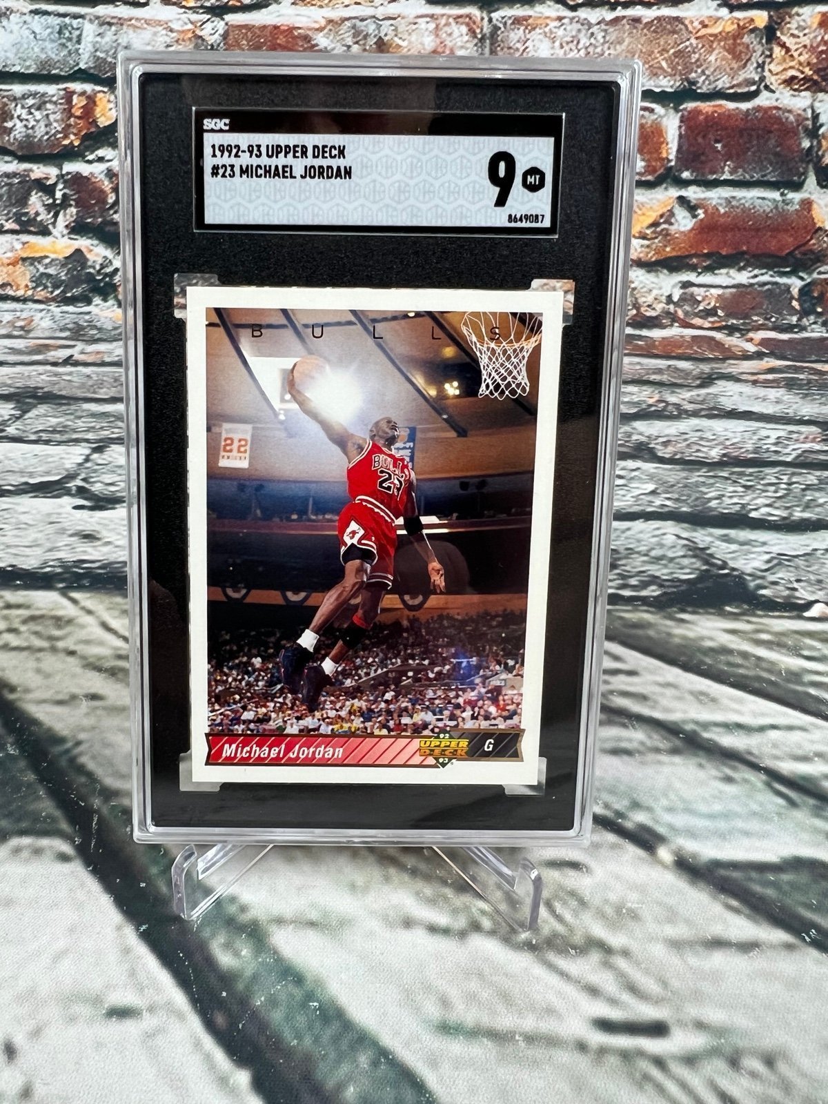 1992-93 Upper Deck Michael Jordan #23 SGC Grade 9