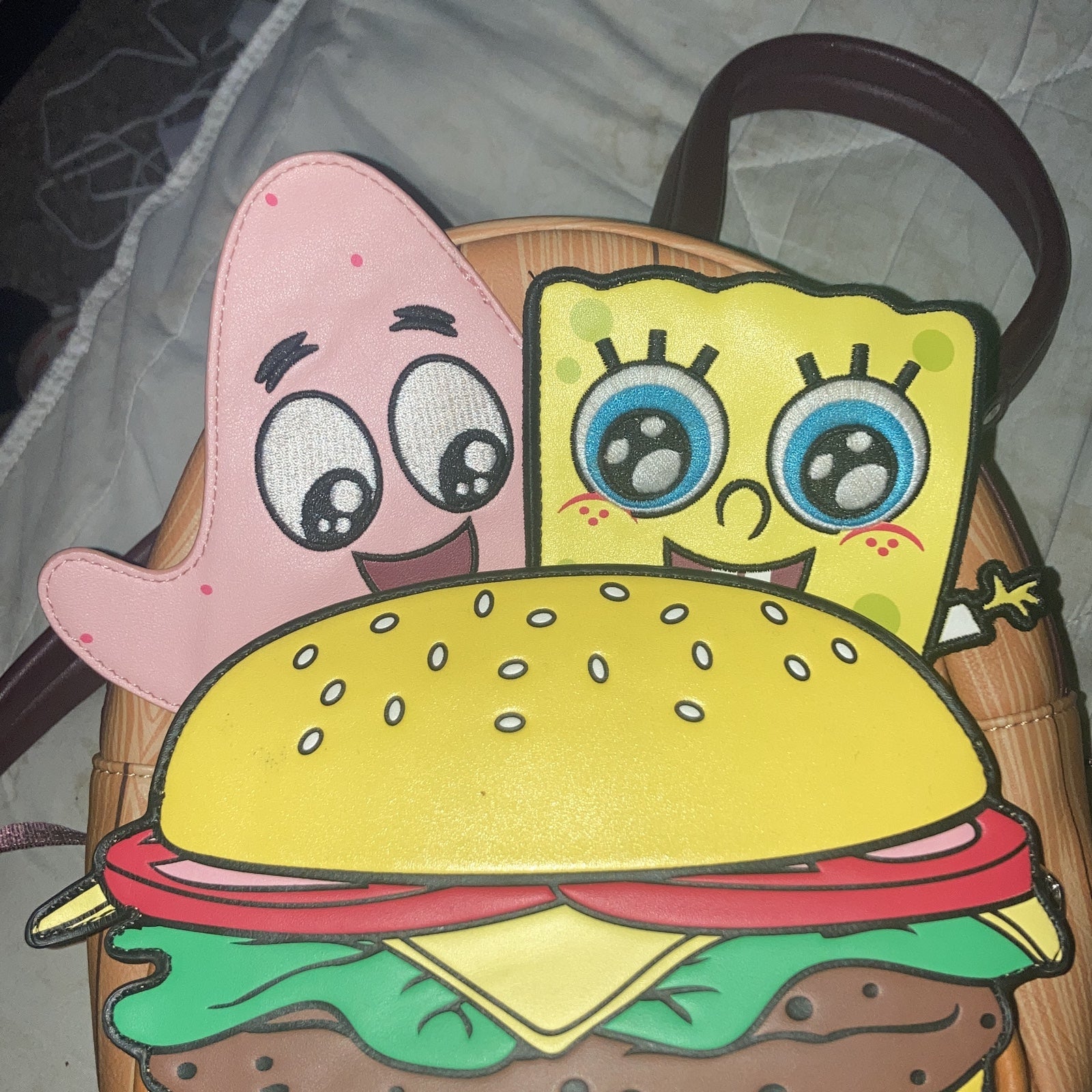Loungefly Nickelodeon Spongebob 20th Anniversary Cosplay Mini Backpack