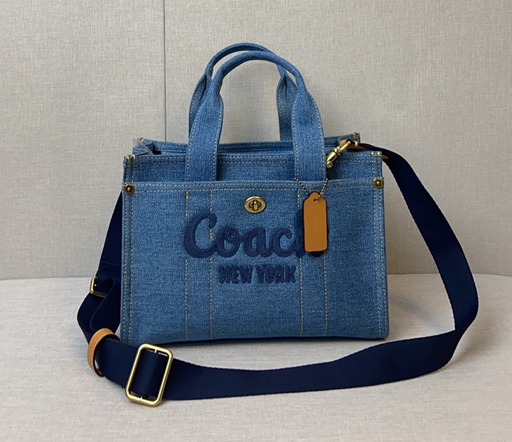 New CR659 Coach Cargo tote canvas crossbody tote bag