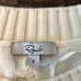 Rails Francis Ivory Lace/Fringe Mid-Weight Crew Neck Wool/Cashmere Sweater Small