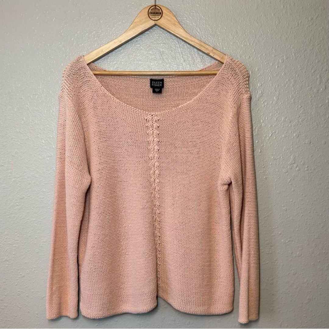 heavy cotton sweater women's