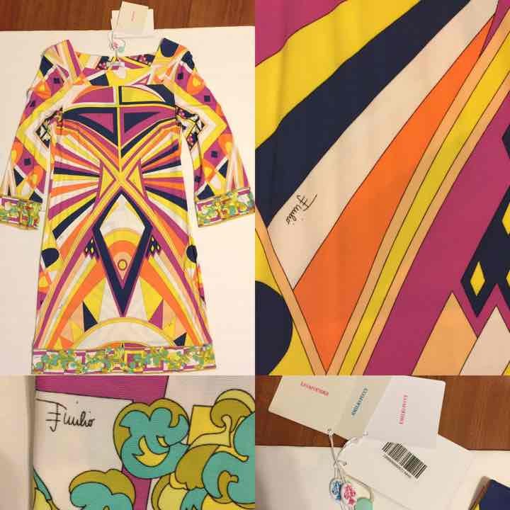 Emilio Pucci Dress Size 44 or US 10 NWT