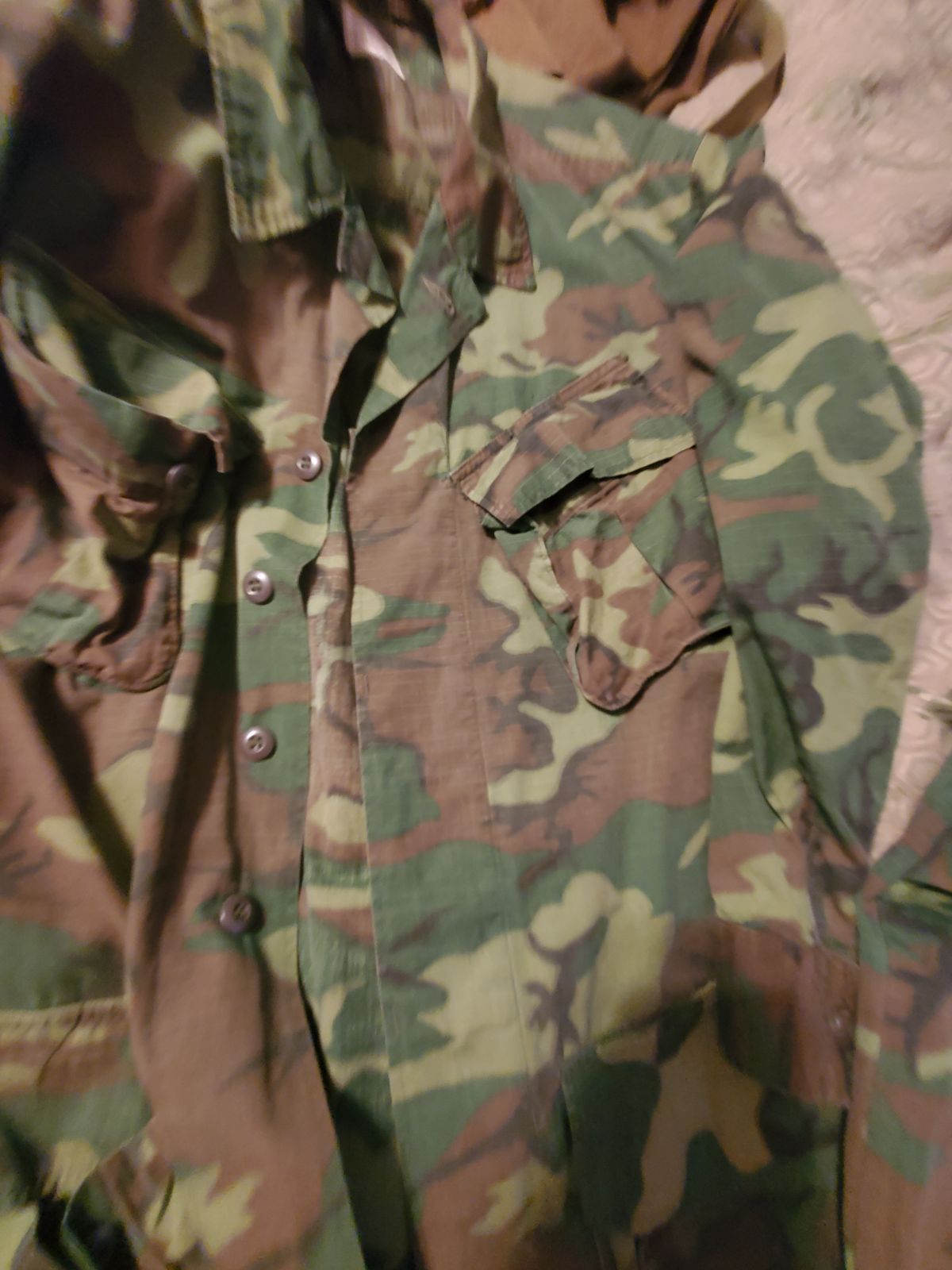 ERDL Vietnam jacket . SR