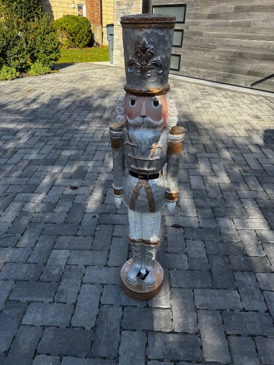 CVS Resin LED Nutcracker King 48 Inches Christmas Decor Large Jumbo TikTok