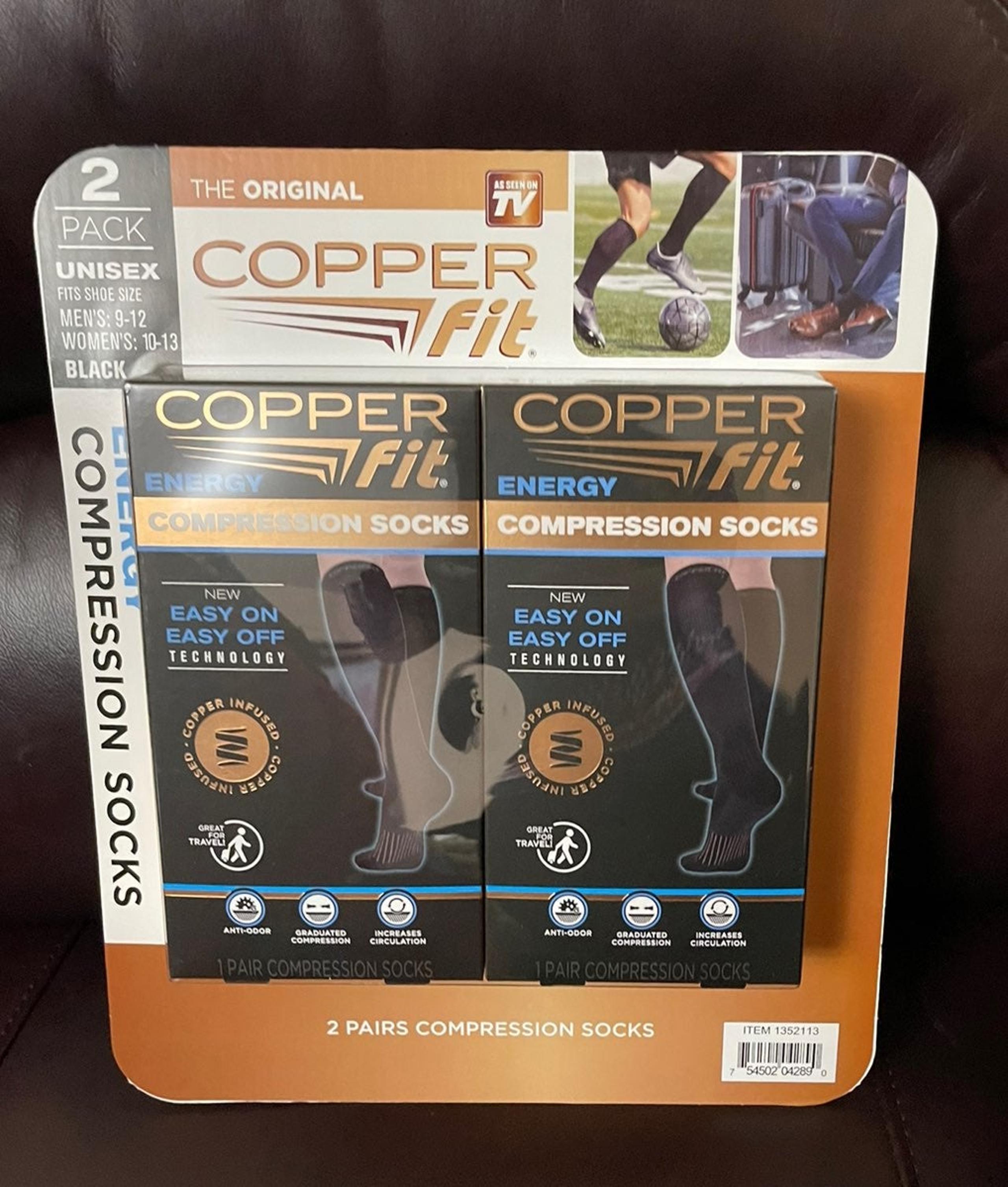 Brand New CopperFit Compression Socks