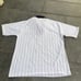 Vintage 60s Champion Vertical Stripe Polo San Francisco Shirt USA Men's Medium