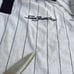Vintage 60s Champion Vertical Stripe Polo San Francisco Shirt USA Men's Medium