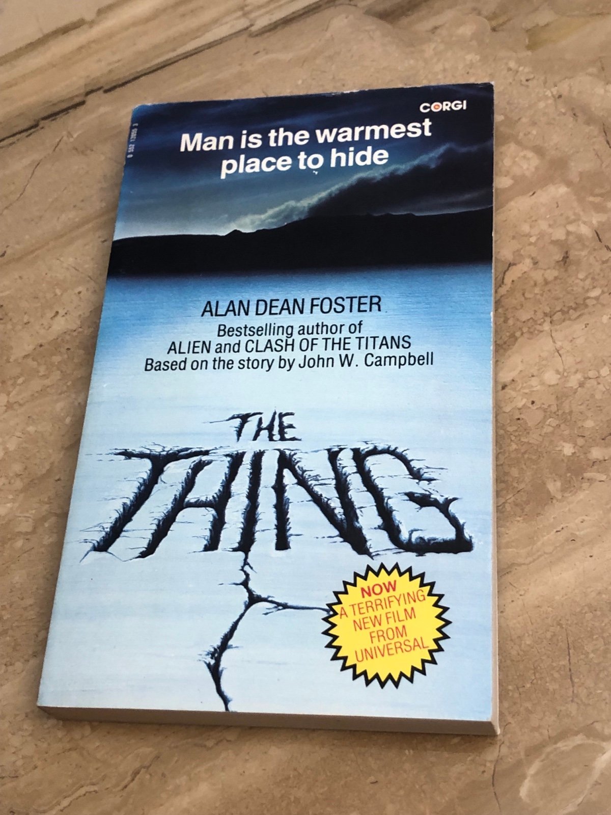 The Thing (Novelization) by Alan Dean Foster - UK Corgi - John Carpenter Movie