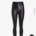 Express Black Faux Leather Leggings NWOT