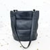 Coach • Vintage Black Leather 9099 Tribeca Bucket Tote Bag