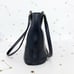 Coach • Vintage Black Leather 9099 Tribeca Bucket Tote Bag
