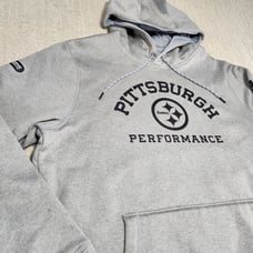 Pittsburgh Steelers Sweatshirt Men L Team Issue NFL Combine Hoodie Under Armour