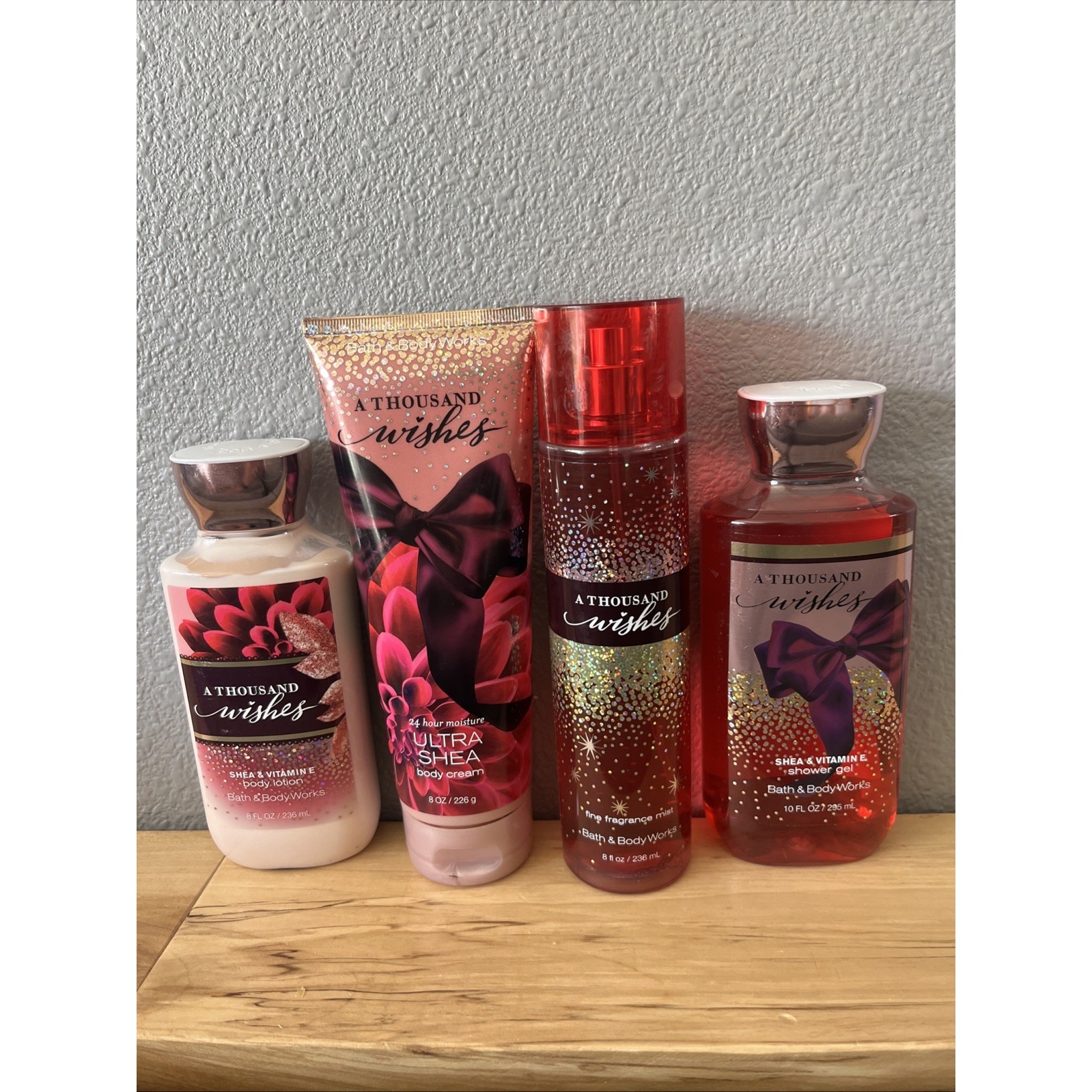 Bath and Body Works A THOUSAND WISHES Shower Gel, Body Lotion, Body Cream, Mist