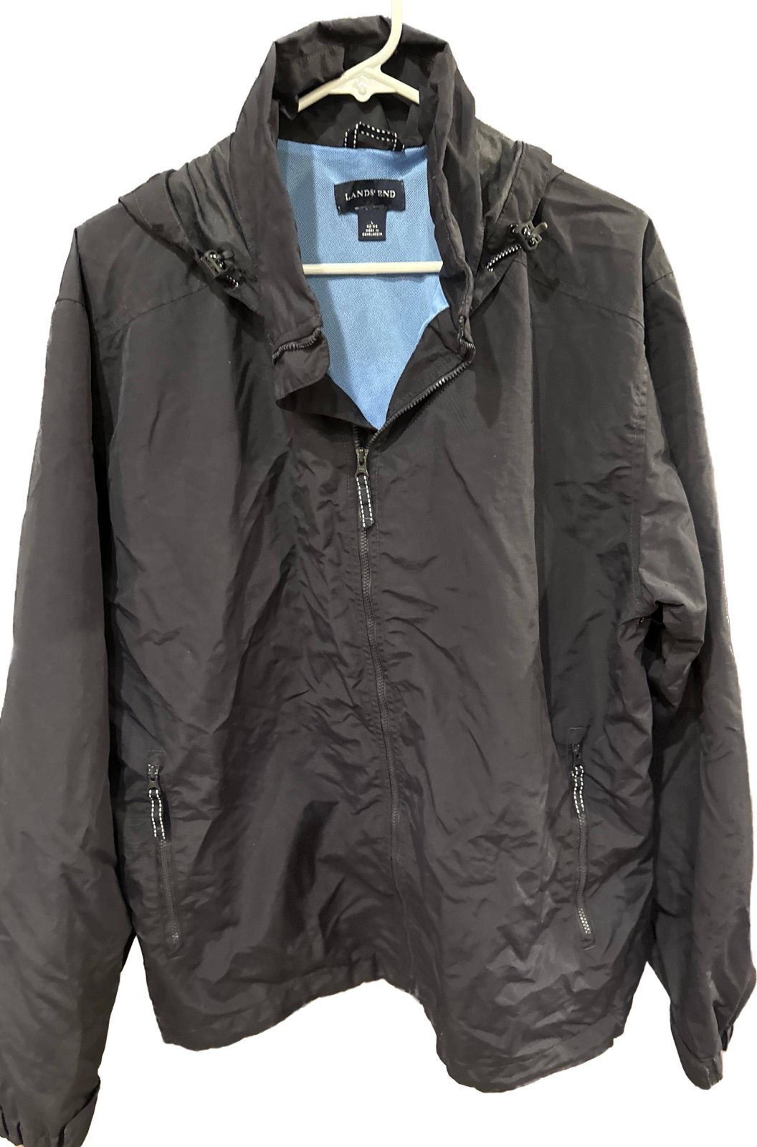 Women’s Lands’ End Windbreaker Jacket/Coat  sz large
