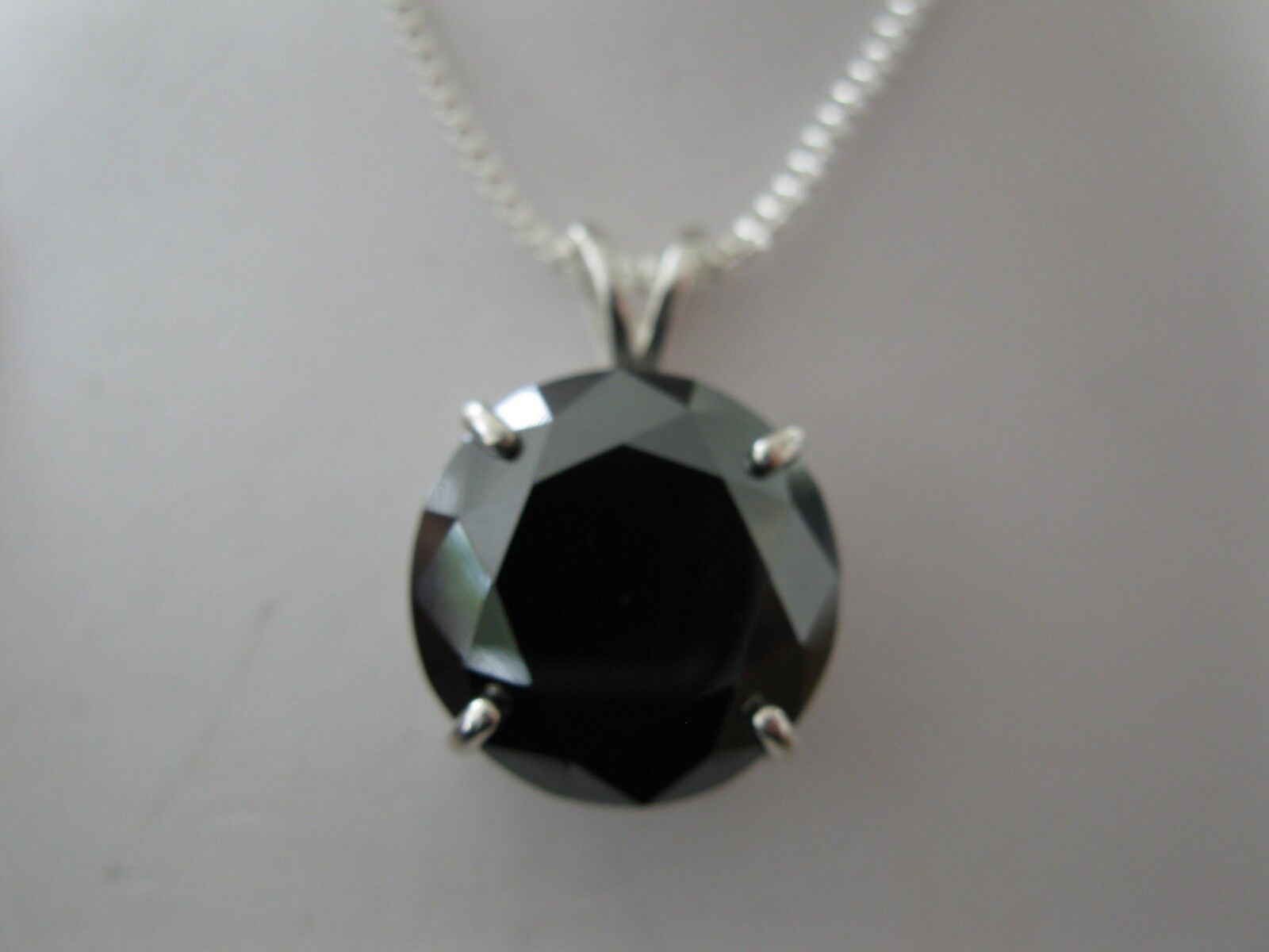 12.30ct BLACK DIAMOND NECKLACE,CERTI FICATE OF AUTHENTICITY,F REE DIAMOND TESTER