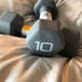 Pair of 10lbs dumbells