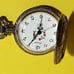 Vintage Swiss Made Arleese Hunters Pocket Watch Deer, Rifle, Handwind WORKING