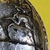 Vintage Swiss Made Arleese Hunters Pocket Watch Deer, Rifle, Handwind WORKING