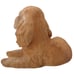 Dog Mate LENOX Cute Puppy Figurine Laying Dog Statue Cocker Spaniel Sculpture