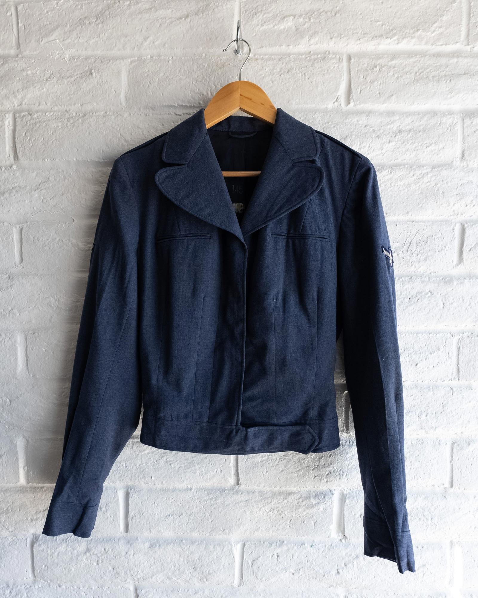 1960s Vintage US Air Force Wool Blazer Uniform Jacket