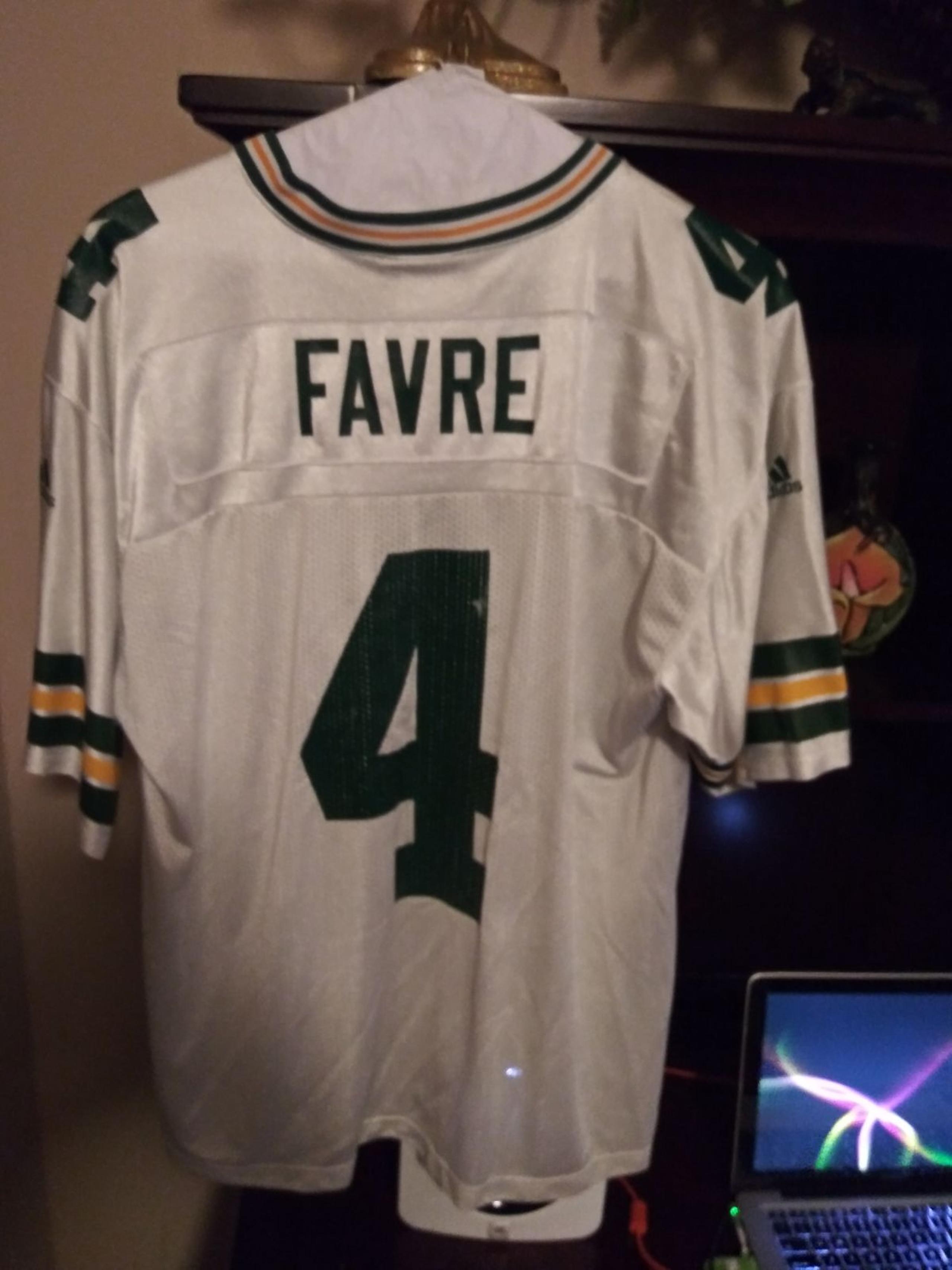 AwayJersey Green bay Packers Brett Favre
