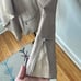 Bernardo Genuine leather drape jacket