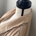 Bernardo Genuine leather drape jacket