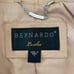 Bernardo Genuine leather drape jacket
