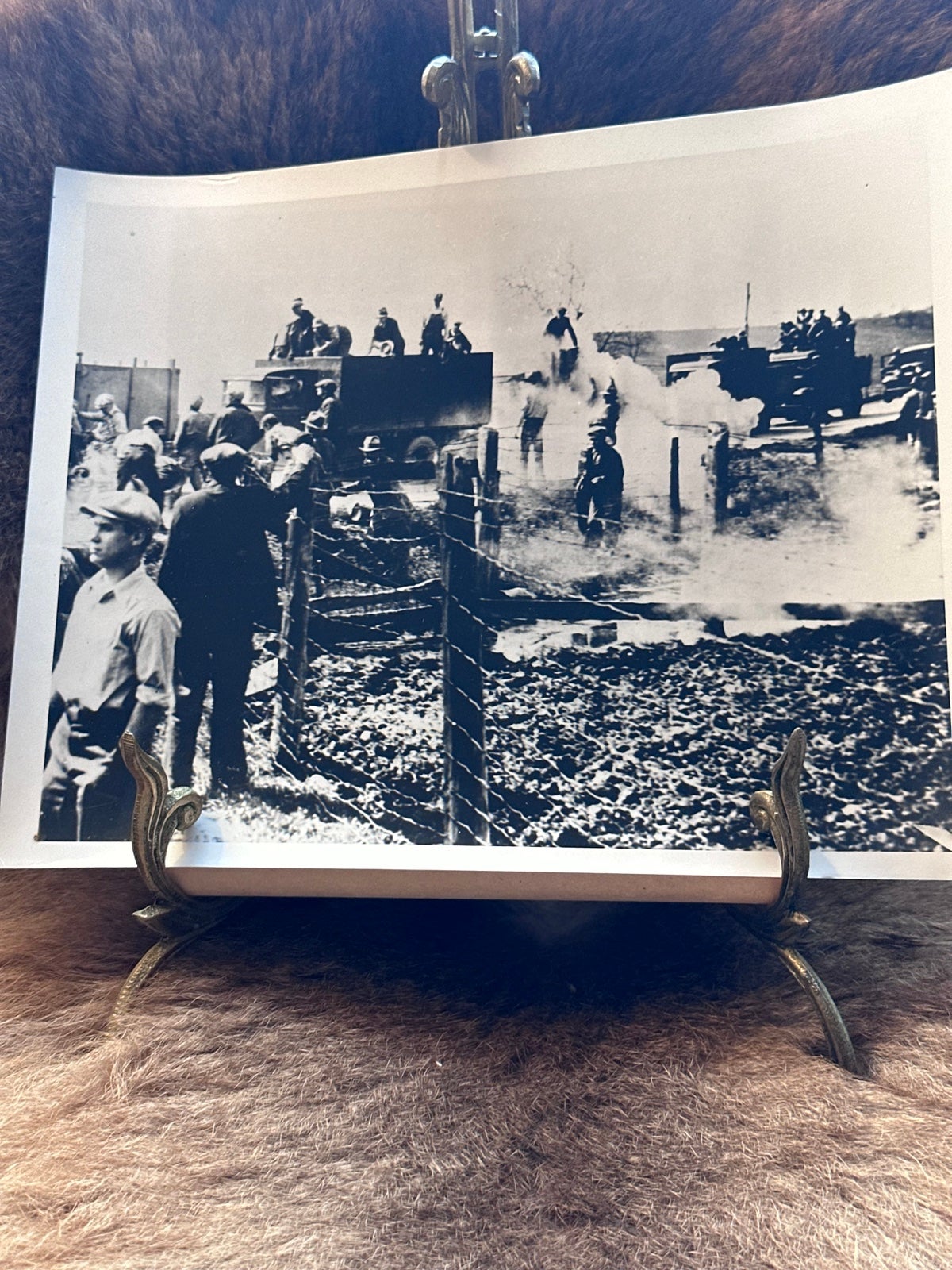 Vintage antique 1933 original photograph by wide world photos