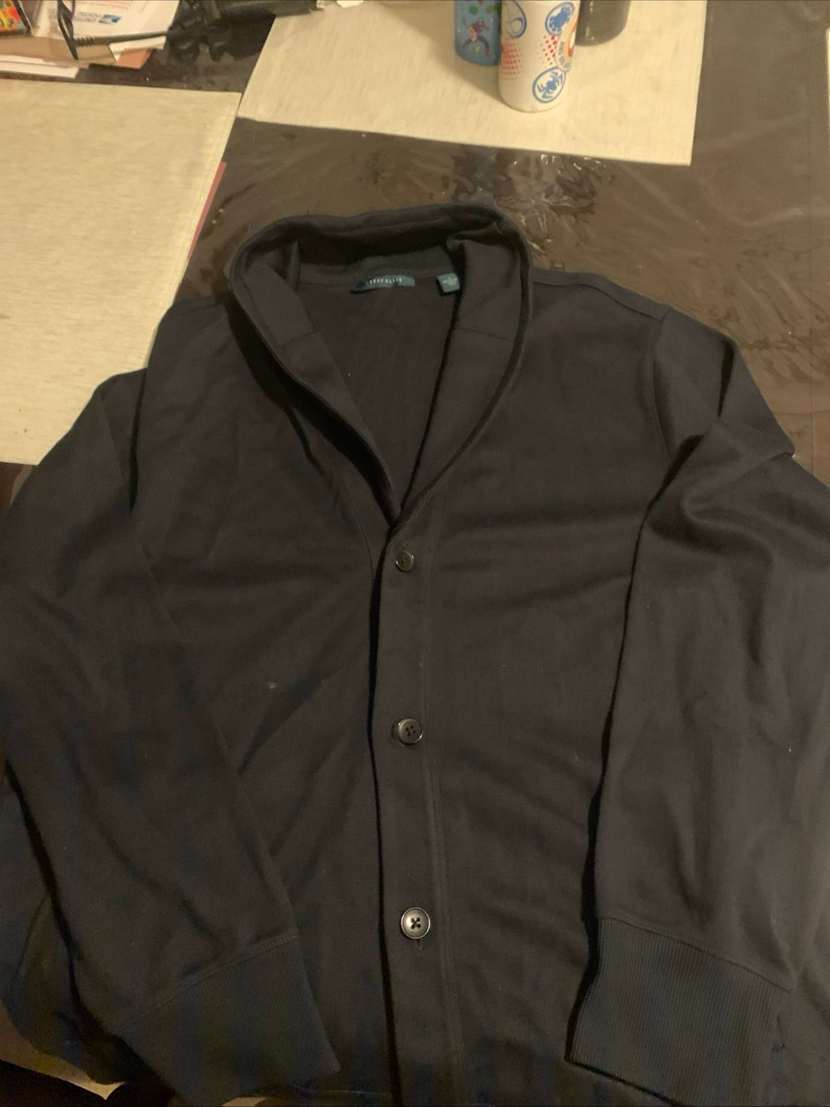 perry ellis men's cardigan