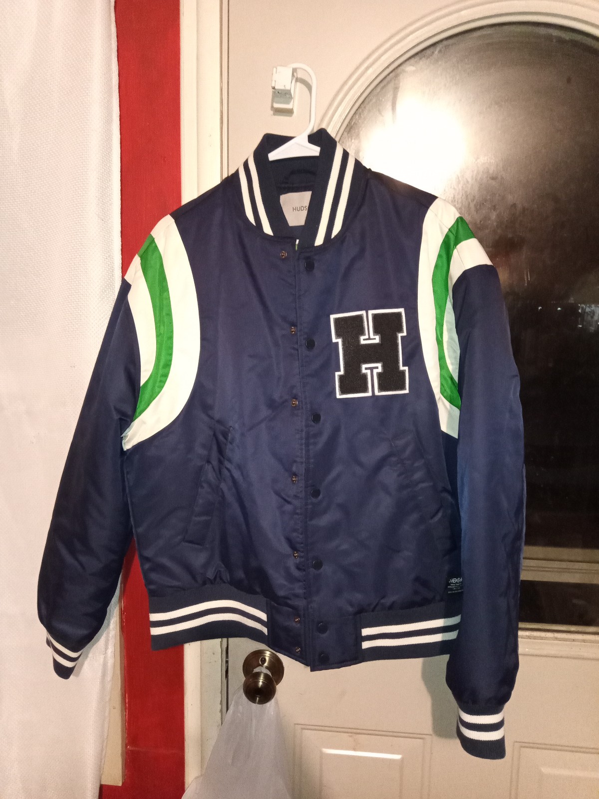 BNWT Men Hudson varsity jacket size Medium
