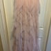 Pink Tiered Prom Dress With Lace Up Back 7/8