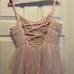 Pink Tiered Prom Dress With Lace Up Back 7/8