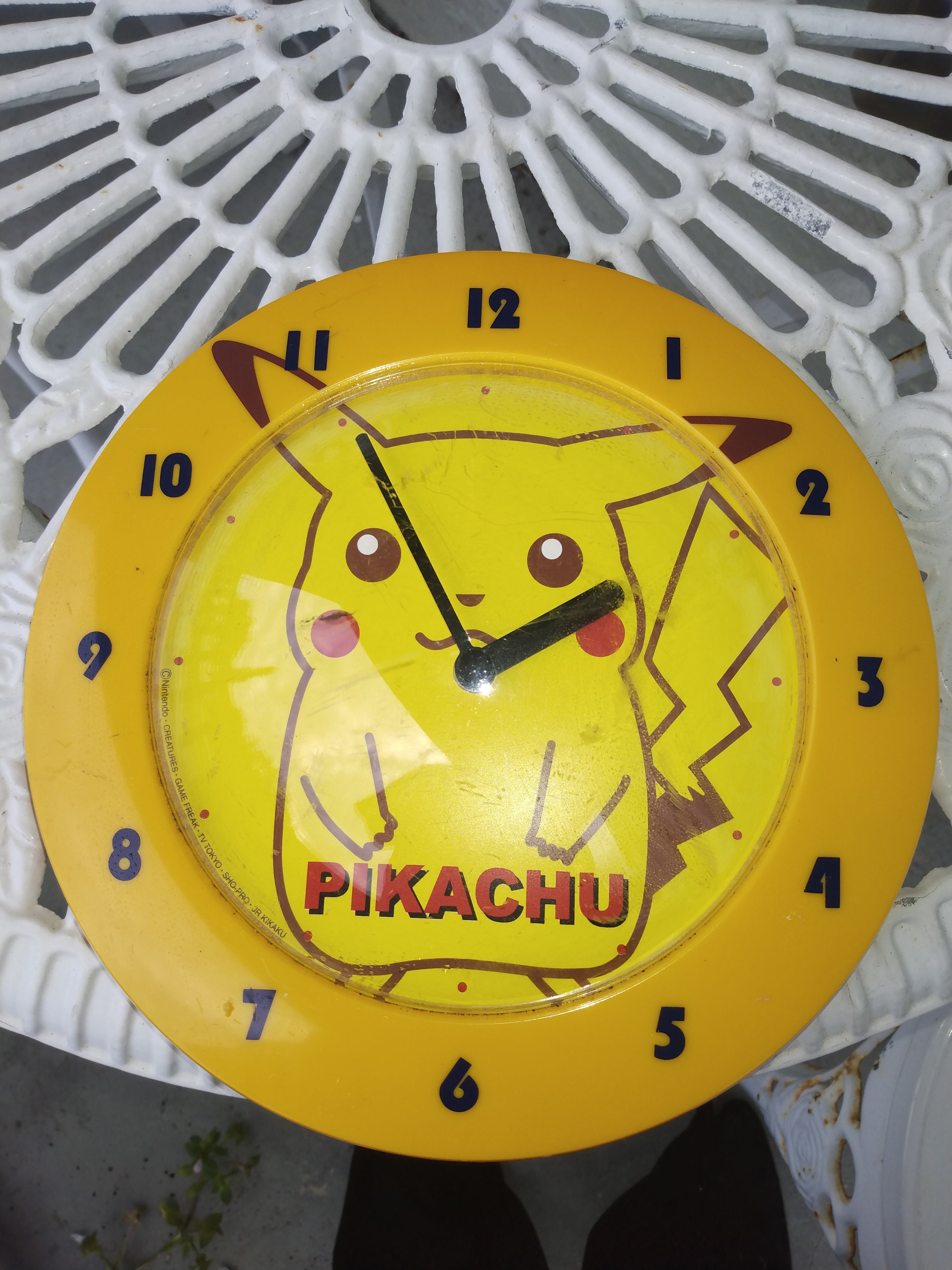 Pokemon clock