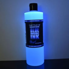 16 oz UV invisible blue Black Lightning