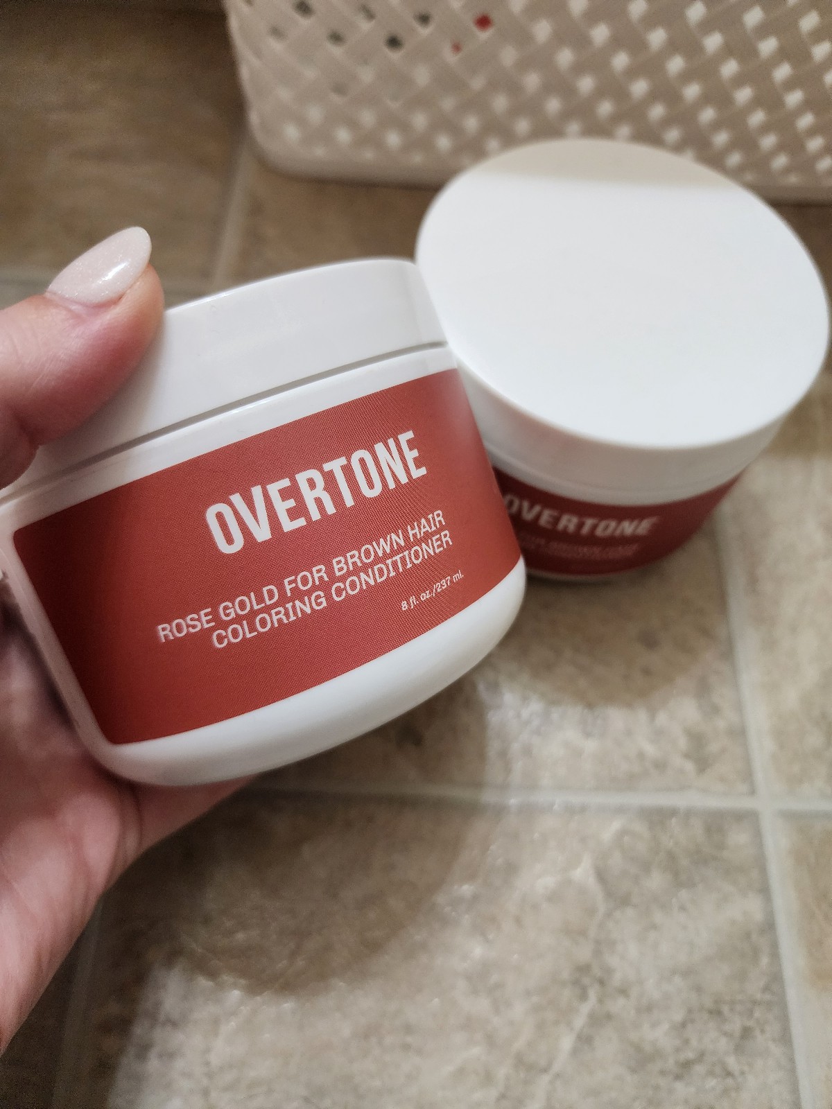Overtone Rose Gold for Brown Hair Conditioner