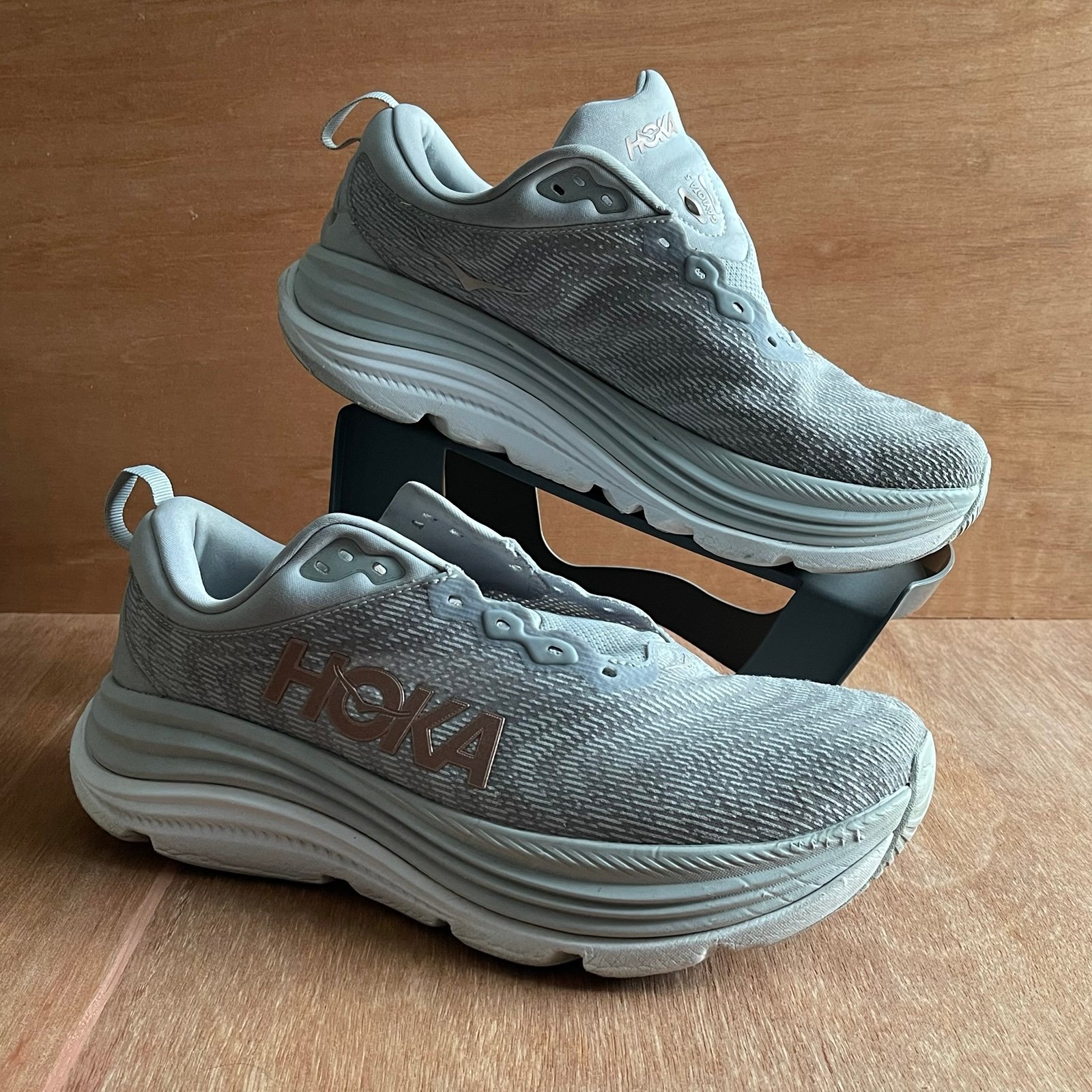 Hoka one one Gaviota 5 lace up sneakers size 10.5 wide athletic walking gym