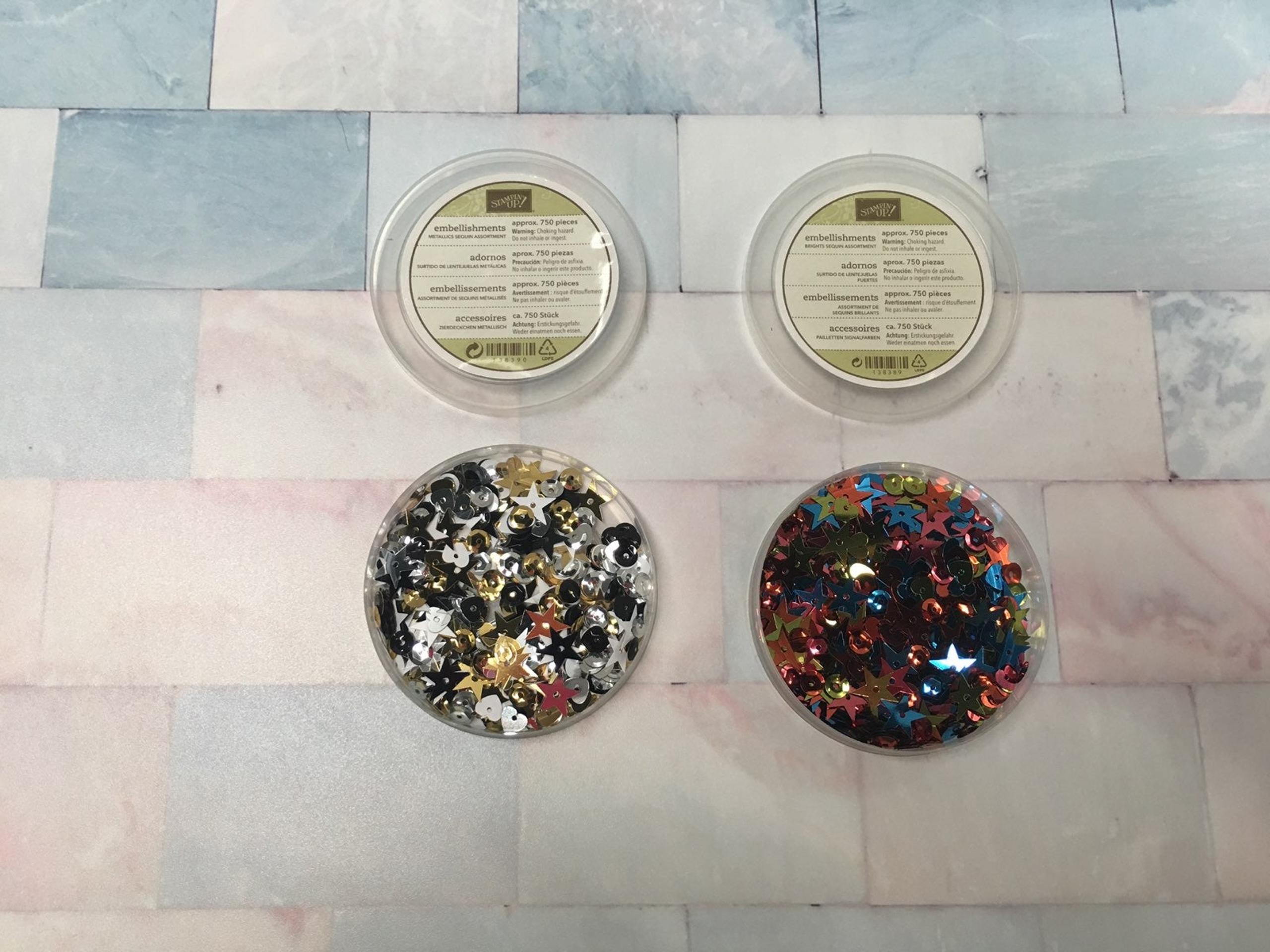 Stampin' Up! Sequins Metallic/Brights