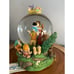 Disney Store Snow White & Prince Charming Snow Globe with Seven Dwarfs Figurine